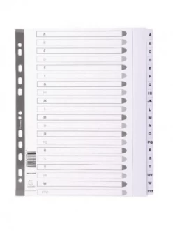 Dividers Mylar A4 Maxi White A-Z MWDA-ZZ-EW