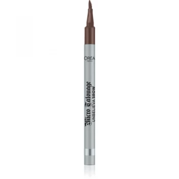 L'oreal Unbelievabrow Micro Tattoo Ink Pen 108 Dark Brunette