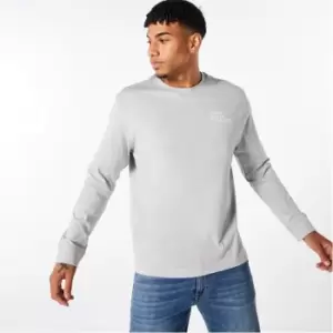 Jack Wills Radar Long Sleeve T-Shirt - Grey