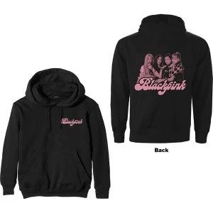 BlackPink - Photo Back Unisex X-Large Hoodie - Black