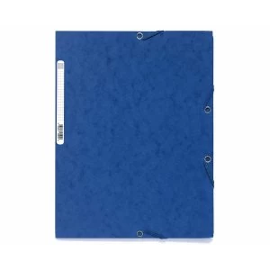 Exacompta Nature Future 3-Flap Elasticated Folder A4 250 Sheets 240 x 320 mm Pressboard Blue