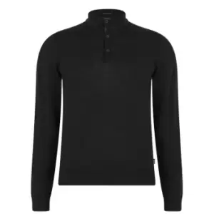 Boss Dimauro Long Sleeve Jumper - Black