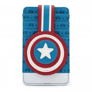 Loungefly Pop By Marvel Captain America Cardholder
