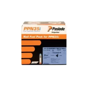 Paslode ElectroGalv 3.4 Twisted Nails 35mm (Box 1250 + 2 Fuel Cells)