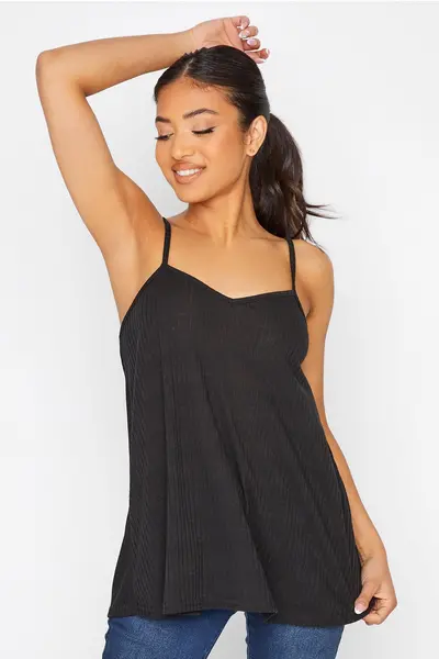 PixieGirl Petite Cami Top Black