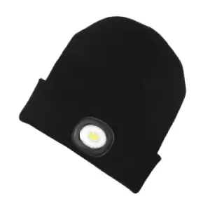 CK Tools T9608BHR Beanie Hat & Head Torch 80 Lumens