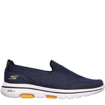 Skechers Go Walk 5 Spar Mens Trainers - Navy/Yellow