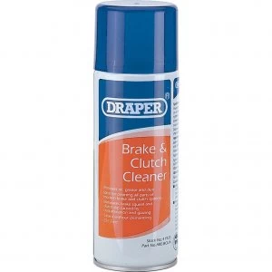 Draper Brake and Clutch Cleaner Spray 400ml