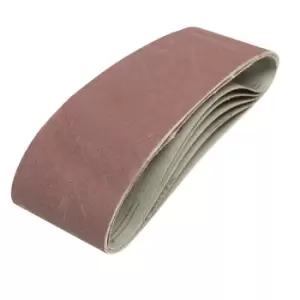 Silverline Sanding Belts 75 x 533mm 5pk 40 Grit 391857