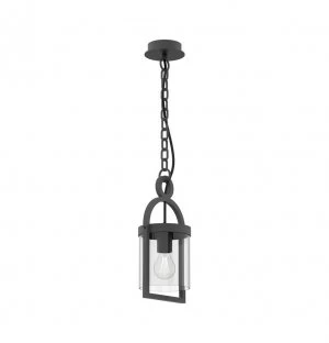 Ceiling Pendant, 1 x E27, IP54, Anthracite