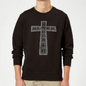 Black Sabbath Cross Sweatshirt - Black - XXL