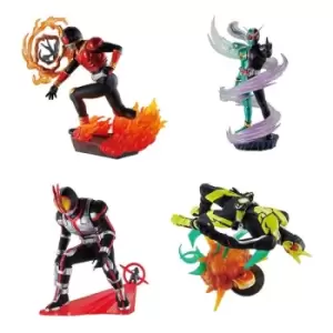 Kamen Rider Petitrama Series Trading Figure 8cm Legend Rider Memories Assortment (4)