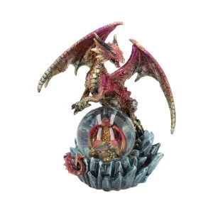 Ruby Oracle Dragon Figurine