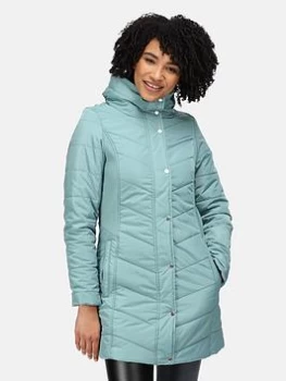 Regatta Parthenia Quilted Jacket - Light Green, Light Green, Size 16, Women