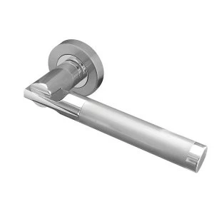 Jedo Lydia Door Handle On Round Rose