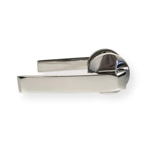 LocksOnline Artica Lever Door Handle on Concealed Rose