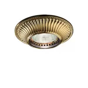 Milord Recessed Downlight Antique Brass