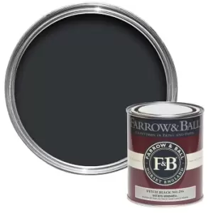 Farrow & Ball Estate Eggshell Pitch Black - 750ml