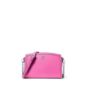 Michael Kors Chantal Large Leather Crossbody Bag - Pink