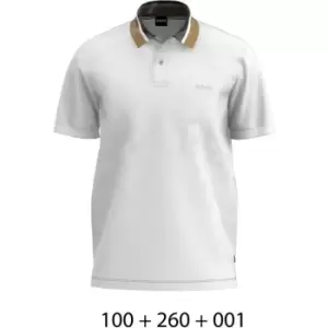 Boss Boss Parlay 173 Polo Shirt Mens - White