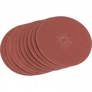 Draper Aluminium Oxide Sanding Discs 125mm 125mm 120g Pack of 5