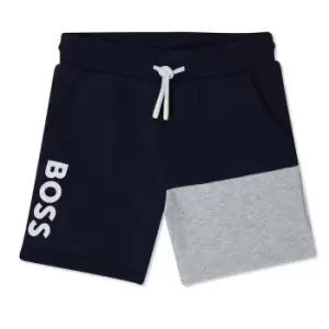 Boss Large Logo Short Infant Boys - Blue