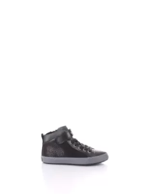 geox Sneakers Girls Black SCAMOSCIATO