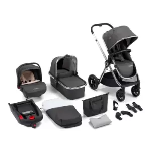 Babymore MeMore 13 Piece Chrome Slate Travel System