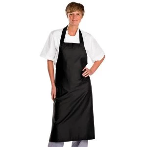 Click Workwear Chefs Bib Apron Black 34x40in Ref CCCBABL34X40 Up to 3