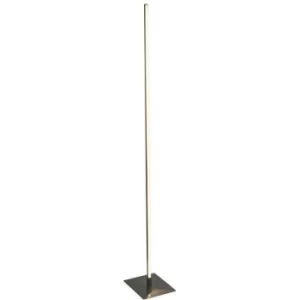 Searchlight Tribeca 1 Light LED Floor Lamp, Temperature Colour Changing, Satin Silver 2700/3000/4000K