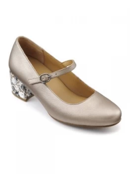 Hotter Maria Hotter Marry Jane Formal Shoe Silver