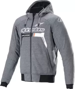 Alpinestars Chrome Ignition Motorcycle Textile Jacket, black-grey-white Size M black-grey-white, Size M