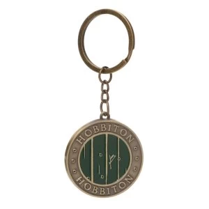 The Hobbit - Hobbiton Metal Keyring