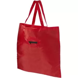 Bullet Take Away Foldable Shopper Tote (44 x 43.5 cm) (Red)