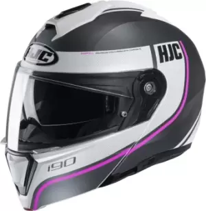 HJC i90 Davan Helmet, grey-pink, Size S, grey-pink, Size S