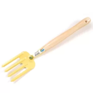 Long Wooden Handle Hand Fork