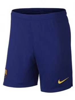 Nike Youth Barcelona 2019/20 Home Shorts - Blue