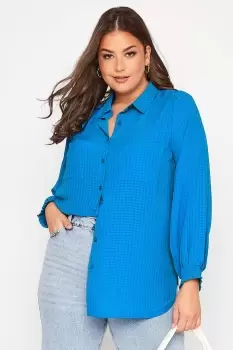 Shirred Cuff Blouse