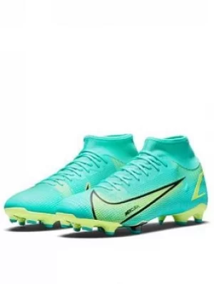 Nike Mens Mercurial Superfly 7 Academy Firm Ground Football Boot, Green, Size 9, Men