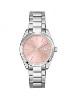 Lacoste Lacoste Parisienne Watch In Stainless Steel With Blush Dial