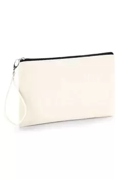 Canvas Wristlet Pouch