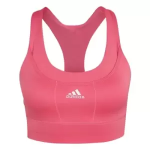 adidas Running Medium-Support Pocket Bra Womens - Pink