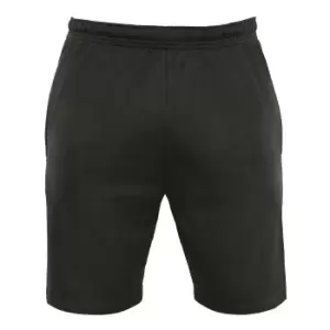 Casual Classics Unisex Adult Ringspun Blended Shorts (XXL) (Black)