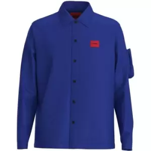 Hugo Elso Medium Blue Overshirt