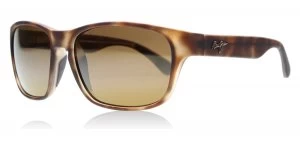 Maui Jim Mixed Plate Sunglasses Matte Tortoise STG-BG Polariserade 58mm