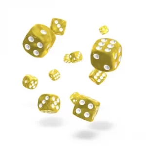 Oakie Doakie Dice D6 (Marble Yellow)