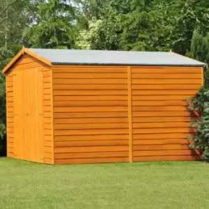 Shire Overlap Double Door Windowless 10' x 10' Shed