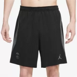 Nike Saint-Germain Strike Third Mens Jordan Dri-FIT Soccer Knit Shorts - Black