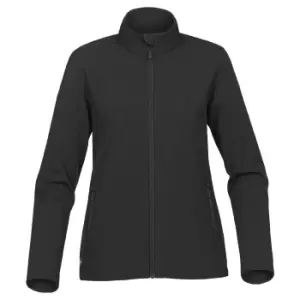 Stormtech Womens/Ladies Orbiter Softshell Jacket (XL) (Black/Carbon)