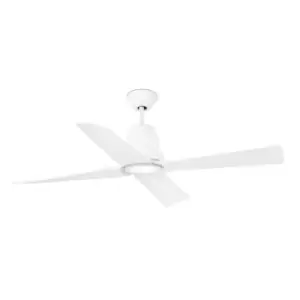 Typhoon LED White Ceiling Fan with DC Motor Smart - Remote Included, 3000K